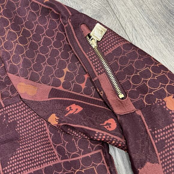 Nike Naomi Osaka Jacket Size XL Womens Jacquard Burgundy Crush Bright Crimson - Picture 10 of 16